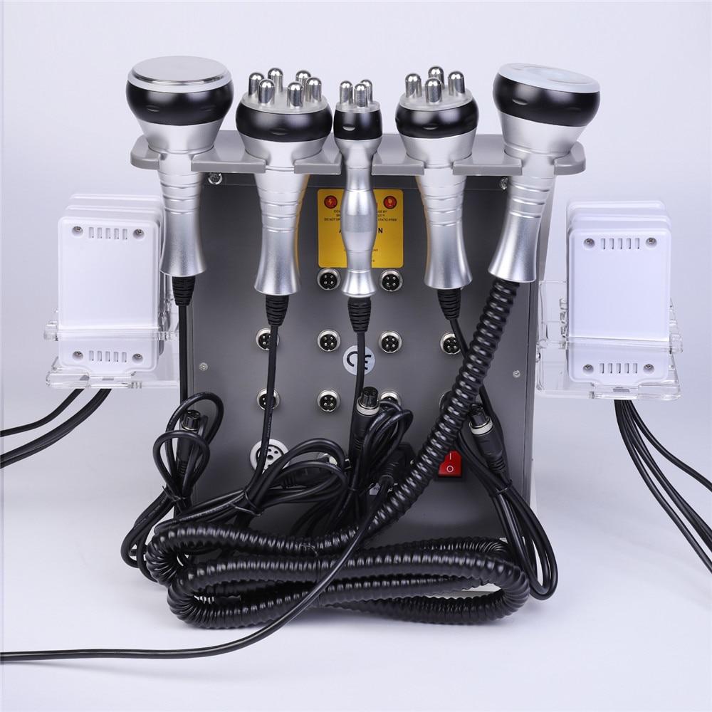 2020 Hot Product 6 in 1 Vacuum Laser Radio Frequency RF 40K Cavi Lipo Slimming Ultrasonic Liposuction Cavitation Machine For Spa