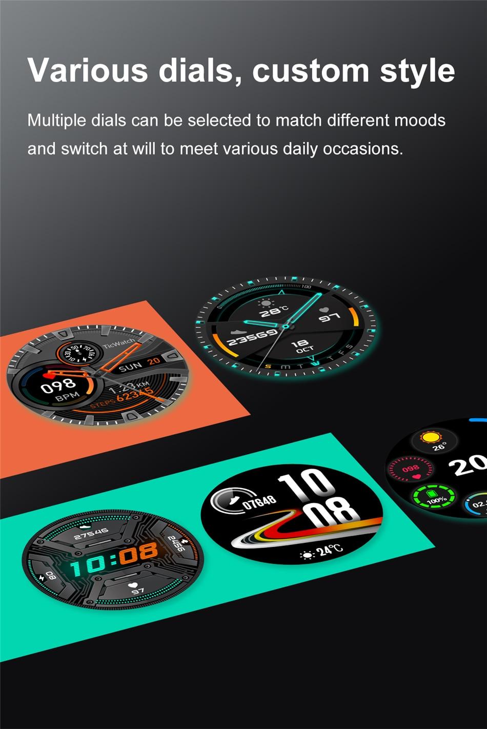 LIGE 2020 New Smart Watch Men Full Touch Screen Sport Fitness Watch IP68 Waterproof Bluetooth For Android ios smartwatch Men+box
