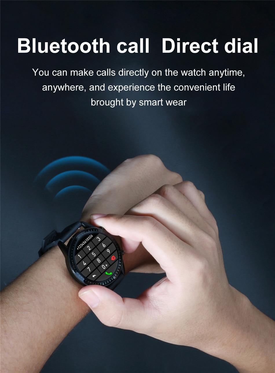 LIGE 2020 New Smart Watch Men Full Touch Screen Sport Fitness Watch IP68 Waterproof Bluetooth For Android ios smartwatch Men+box