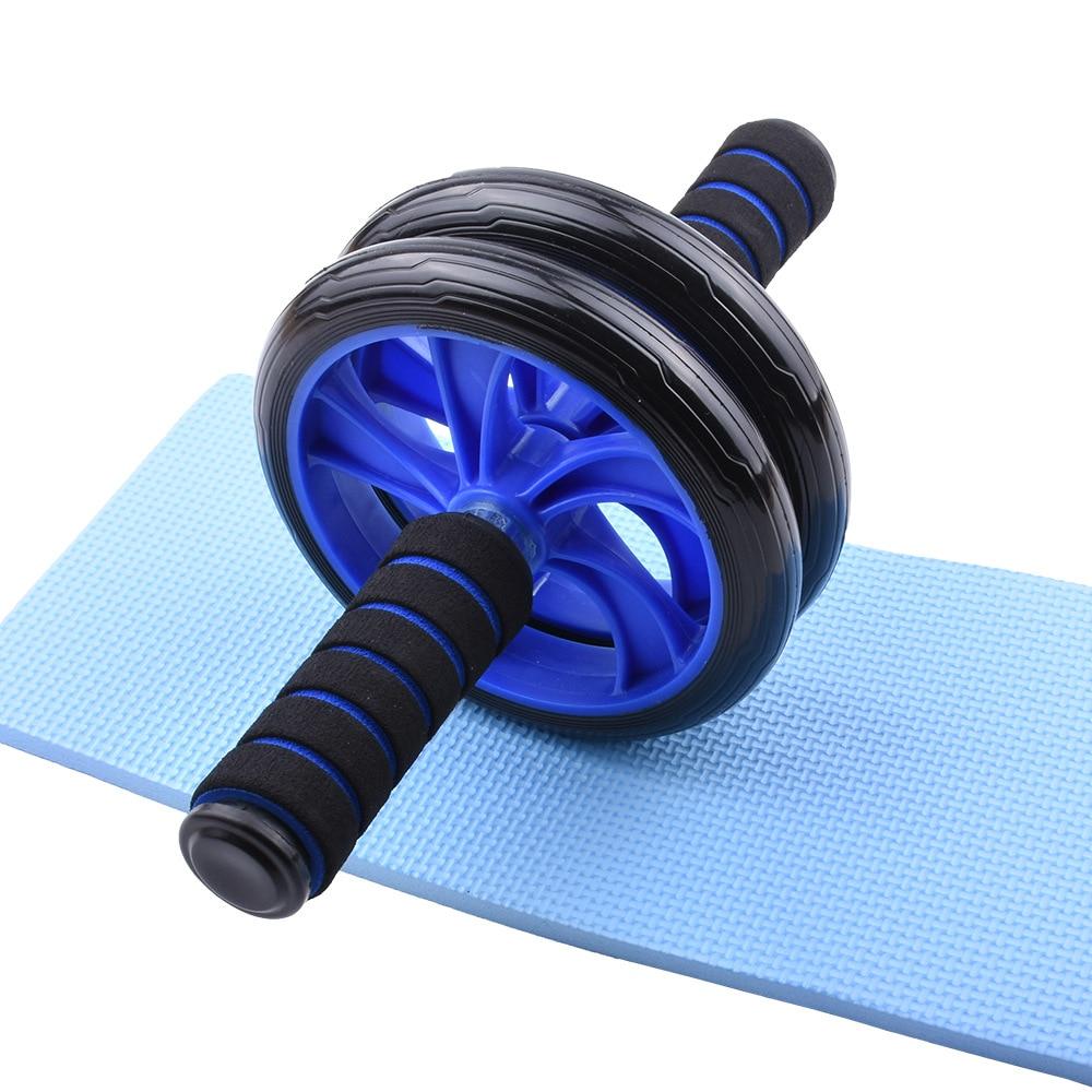 AB Roller Kit with Push-Up Bar & Grips & Jump Rope for Home Gym Abdominal Muscle Exercise Fitness Equipment Workout Wheel