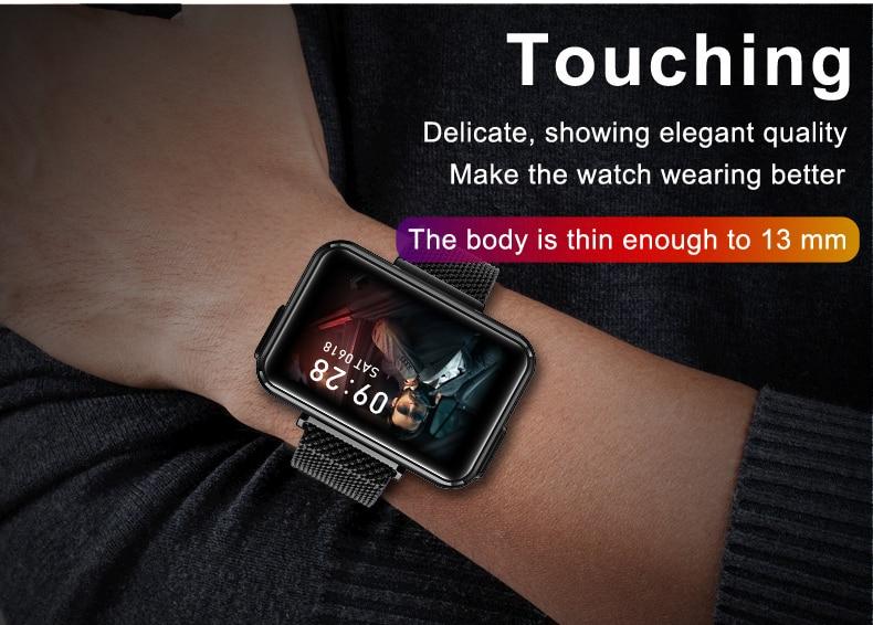 LEMFO Smart Watch Men Bluetooth Headphone 1.4 Inch HD Screen Heart Rate Smartwatch Women Smart Watch 2020 for Android