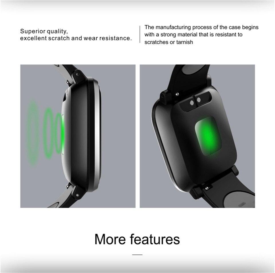 Smart Watch Q58 3D Dynamic UI Blood Pressure Heart Rate Monitor Sport Fitness Tracker Smart Health Wearable Device Smartwatch